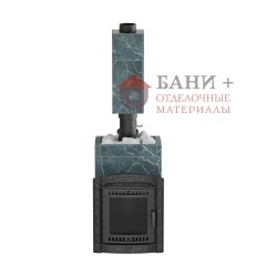 Печь банная «Атмосфера L» в облицовке «Талькохлорит»