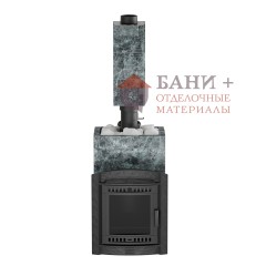 Печь банная «Атмосфера L» в облицовке «Змеевик»