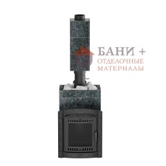 Печь банная «Атмосфера L» в облицовке «Пироксенит»