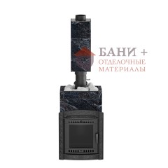 Печь банная «Атмосфера L» в облицовке «Амфиболит»