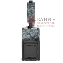 Печь банная «Атмосфера XL» в облицовке «Змеевик»