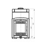 Печь банная «Атмосфера XL» в облицовке «Пироксенит»