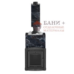 Печь банная «Атмосфера XL» в облицовке «Амфиболит»