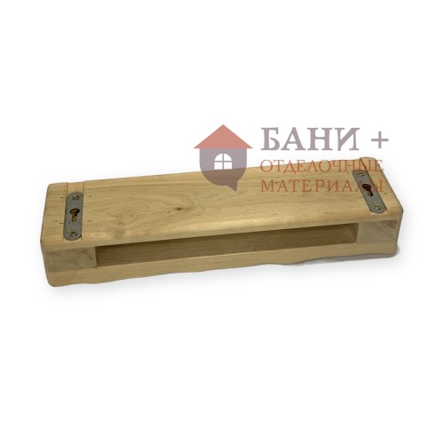 Фито-полочка для трав в бане из ольхи