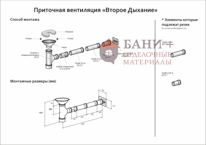 Второе дыхание для бани Стандарт