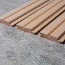 Вагонка из липы в реечном профиле