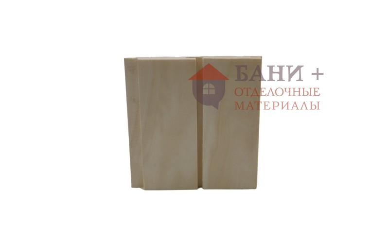 Вагонка из липы в реечном профиле